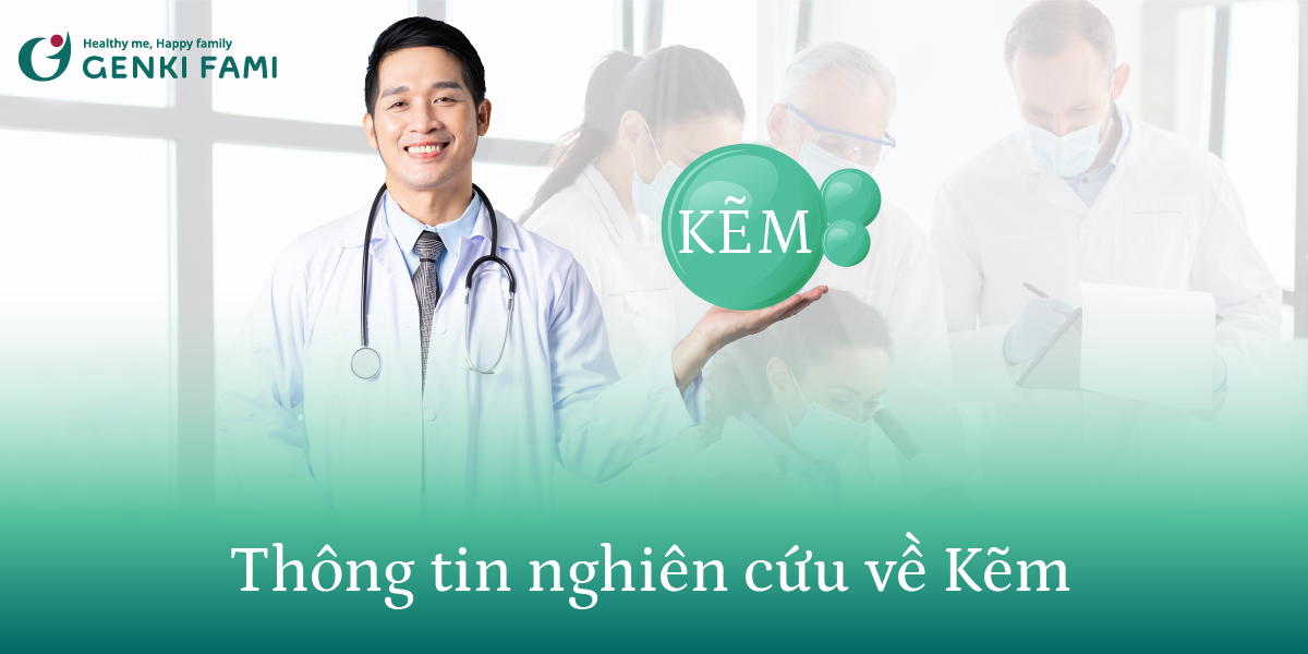 Thông tin nghiên cứu về Kẽm